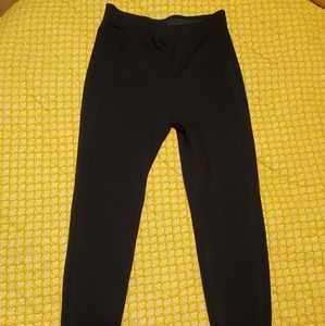 H&M Stretch Leggings with Ankle Zipper